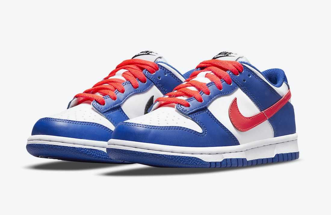 【スニダンで購入可】7/7・10発売 NIKE GS DUNK LOW "MISMATCHED SWOOSHES" 抽選/定価/販売店舗まとめ 5枚目