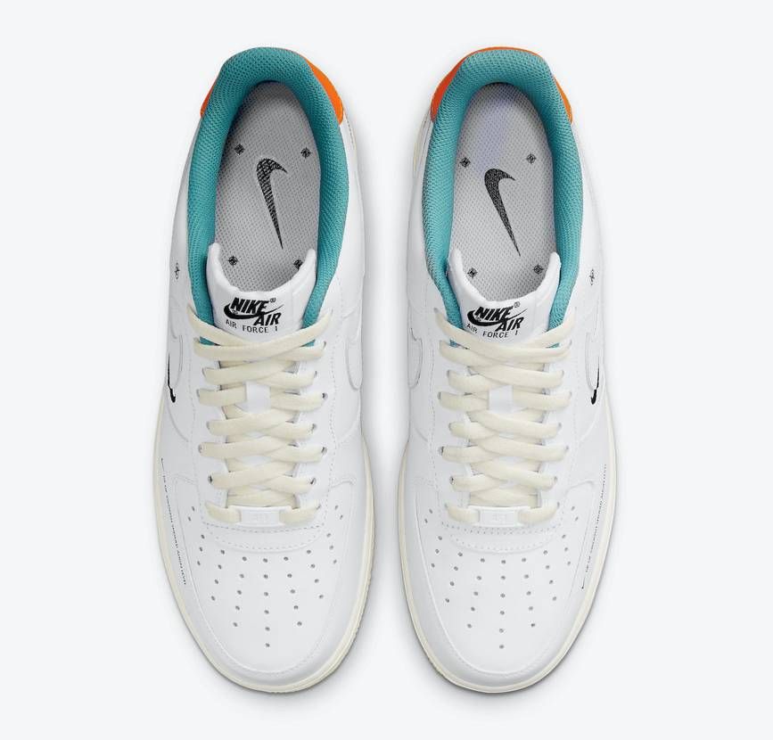 【リーク】NIKE AIR FORCE 1 LOW "WHITE/SAIL/STARFISH" 抽選/定価/販売店舗まとめ 4枚目