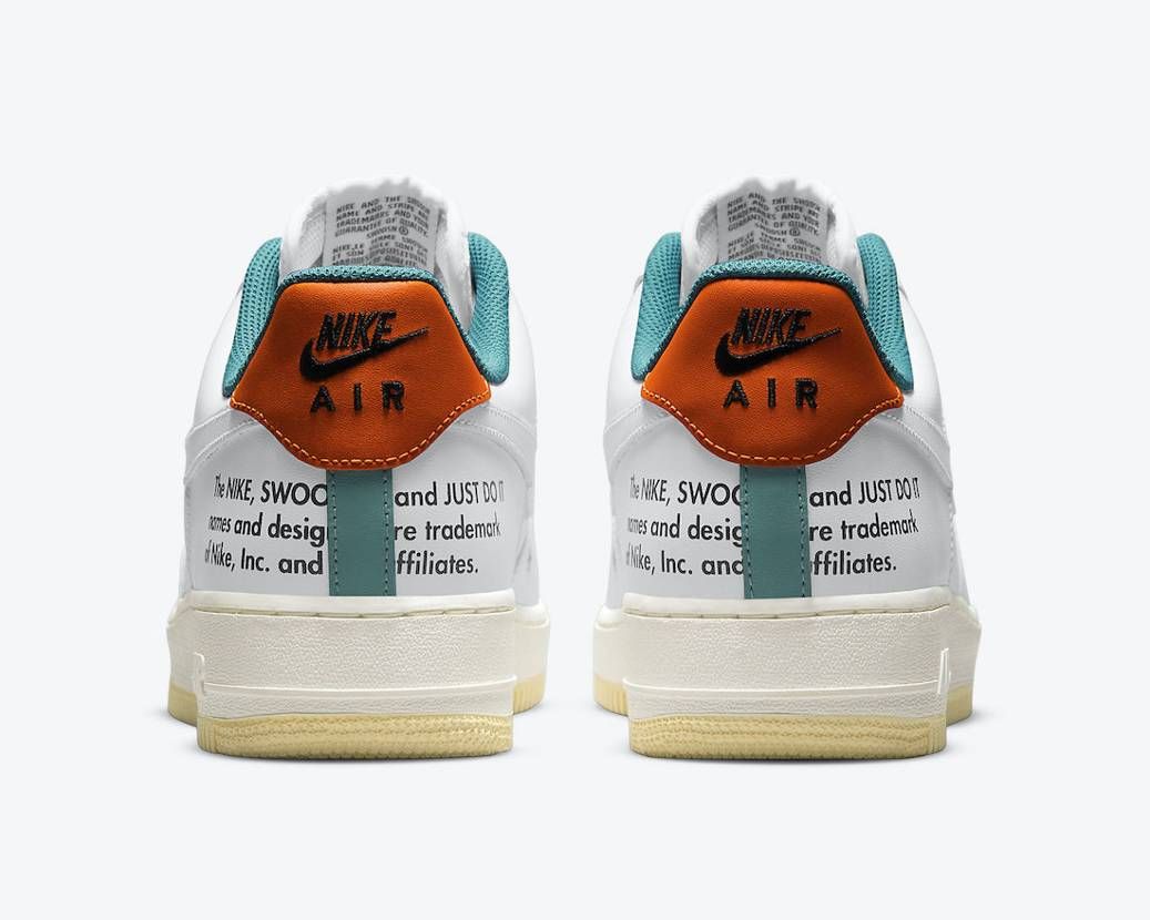 【リーク】NIKE AIR FORCE 1 LOW "WHITE/SAIL/STARFISH" 抽選/定価/販売店舗まとめ 5枚目