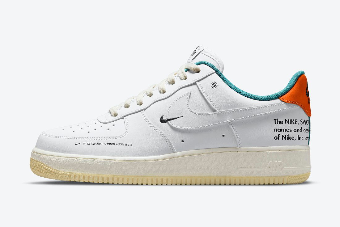 【リーク】NIKE AIR FORCE 1 LOW "WHITE/SAIL/STARFISH" 抽選/定価/販売店舗まとめ 2枚目