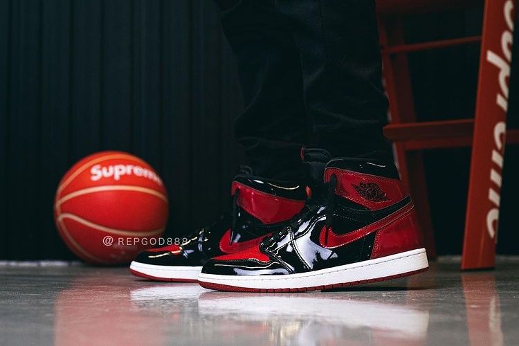 【スニダンで購入可】1/15発売 Nike Air Jordan 1 High OG "Patent Bred" 抽選/定価 /販売店舗まとめ 19枚目