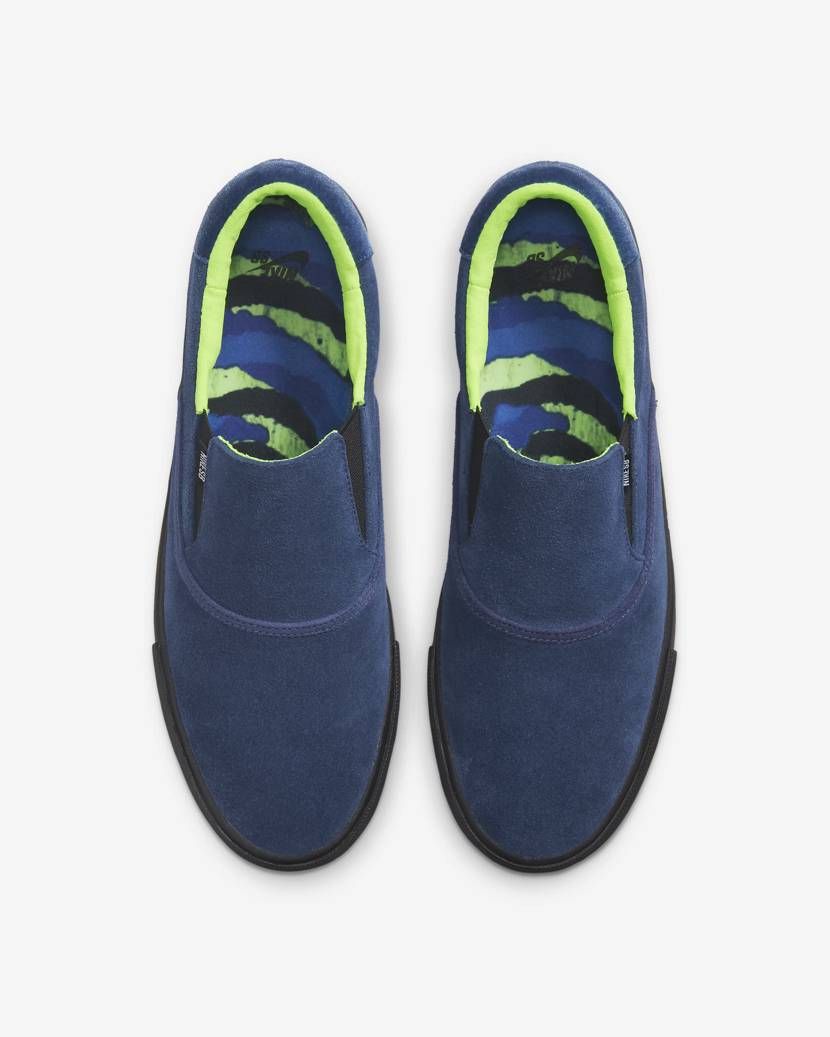 【スニダンで購入可】6/12発売 LEO BAKER × NIKE SB ZOOM VERONA SLIP "BLUE VOID" 抽選/定価/販売店舗まとめ 4枚目