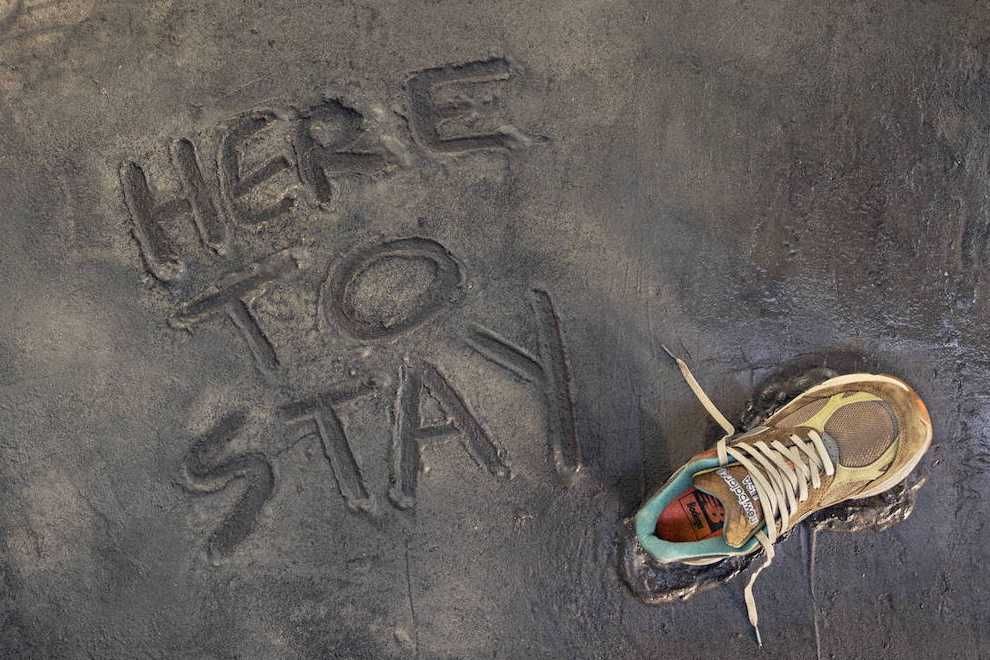 【スニダンで購入可】7/2発売 BODEGA x NEW BALANCE 990V3 "Here to Stay" 抽選/定価/販売店舗まとめ 4枚目