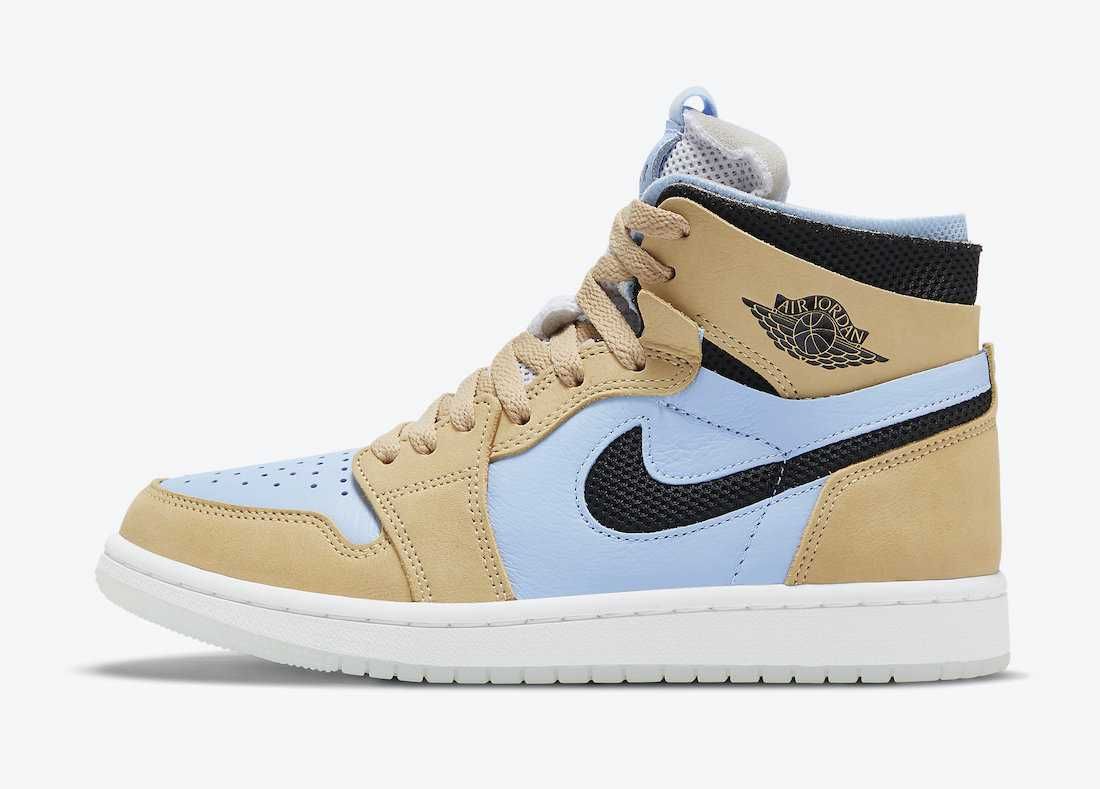 【スニダンで購入可】NIKE AIR JORDAN 1 ZOOM COMFORT "PSYCHIC BLUE" 抽選/定価/販売店舗まとめ 2枚目