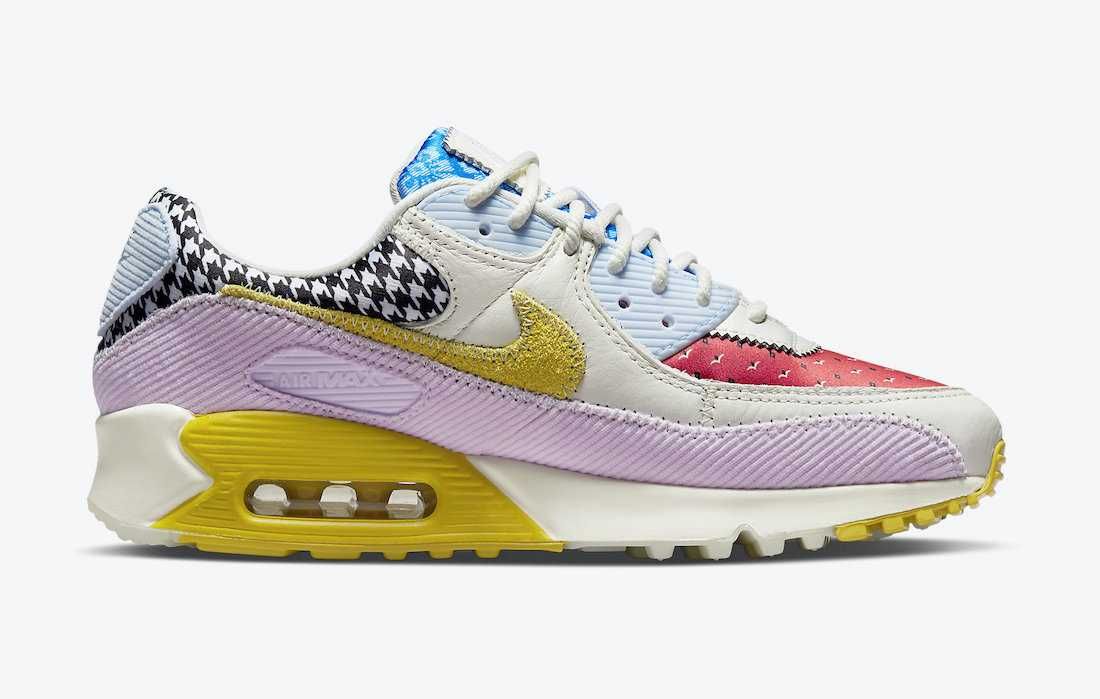 【リーク】8/14発売 NIKE AIR MAX 90 "MULTI PRINTS AND MATERIALS" 抽選/定価/販売店舗まとめ 3枚目