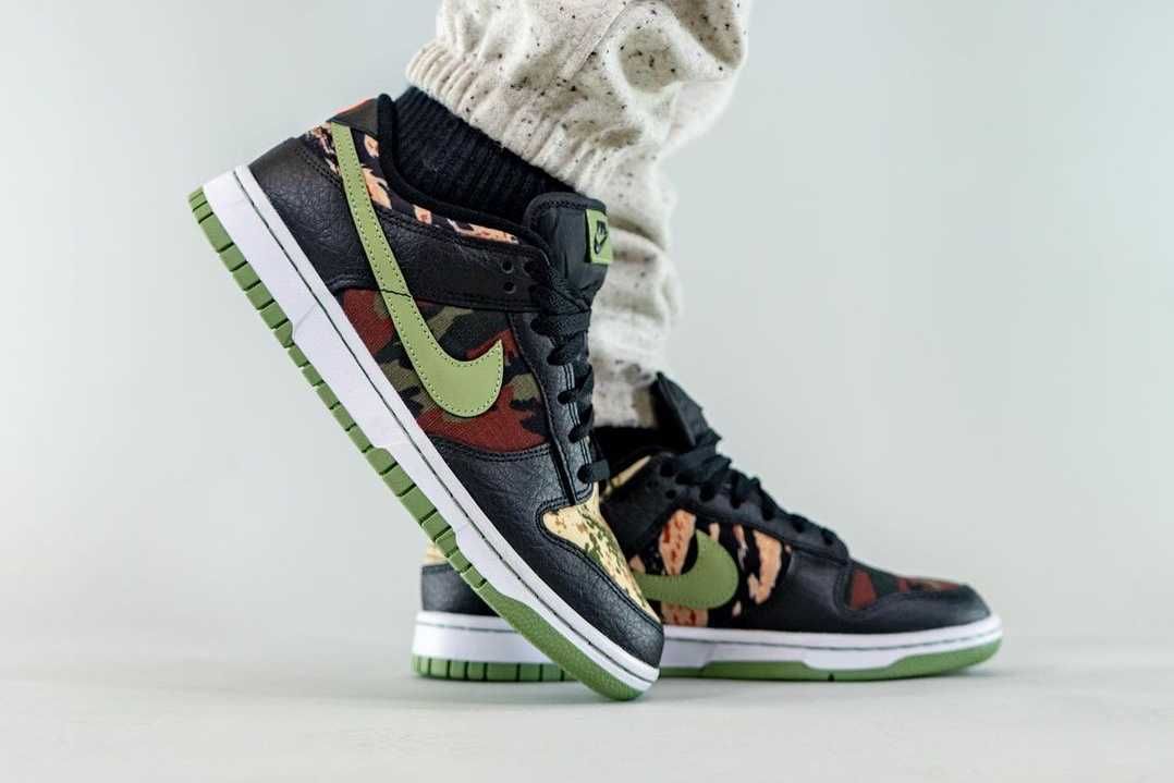 【販売リンクあり】7/30発売 NIKE DUNK LOW SE "BLACK MULTI CAMO" 抽選/定価/発売店舗まとめ 6枚目