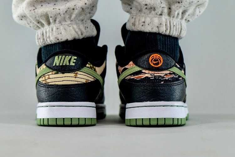 【販売リンクあり】7/30発売 NIKE DUNK LOW SE "BLACK MULTI CAMO" 抽選/定価/発売店舗まとめ 8枚目
