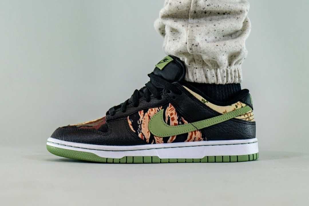 【販売リンクあり】7/30発売 NIKE DUNK LOW SE "BLACK MULTI CAMO" 抽選/定価/発売店舗まとめ 5枚目
