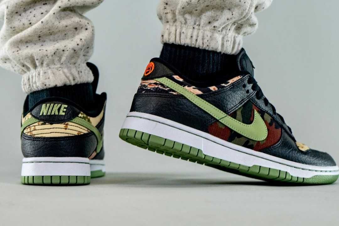 【販売リンクあり】7/30発売 NIKE DUNK LOW SE "BLACK MULTI CAMO" 抽選/定価/発売店舗まとめ 7枚目
