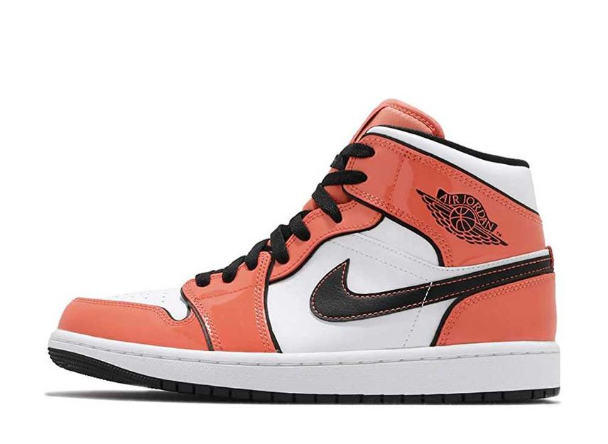 Air jordan top 1 orange mid