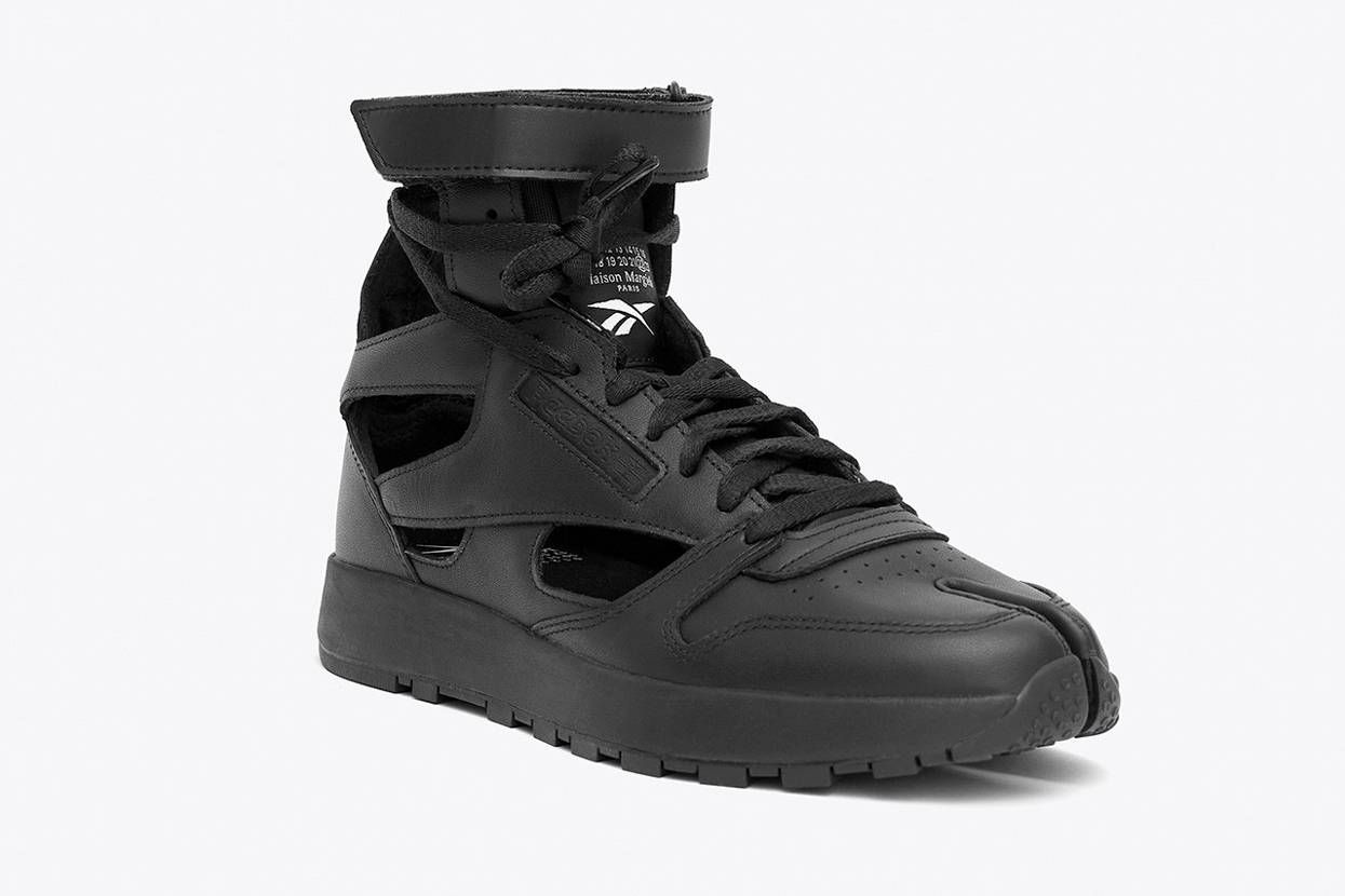 【スニダンで購入可】6/18発売 MAISON MARGIELA × REEBOK CLASSIC LEATHER TABI HIGH 4COLORS 抽選/定価/販売店舗まとめ  3枚目