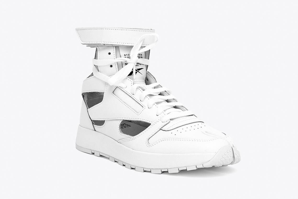 【スニダンで購入可】6/18発売 MAISON MARGIELA × REEBOK CLASSIC LEATHER TABI HIGH 4COLORS 抽選/定価/販売店舗まとめ  4枚目