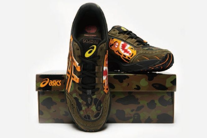 【リーク】A BATHING APE × ASICS GEL-1090 "TIGER" 抽選/定価/販売店舗まとめ