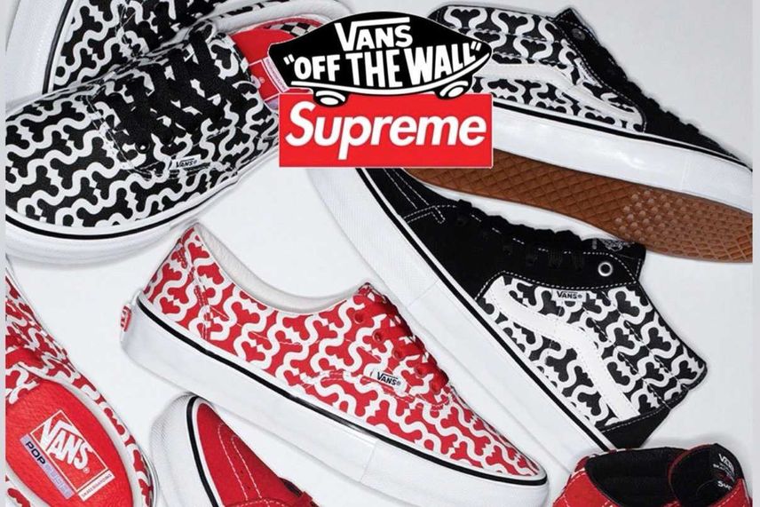 【スニダンで購入可】6/19発売 SUPREME × VANS COLLECTION 抽選/定価/販売店舗まとめ