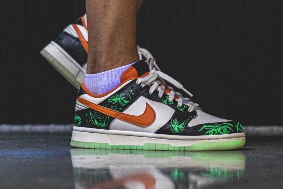 【スニダンで購入可】2/22発売 Nike Dunk Low PRM "Halloween" (2021) 抽選/定価/販売店舗まとめ 6枚目