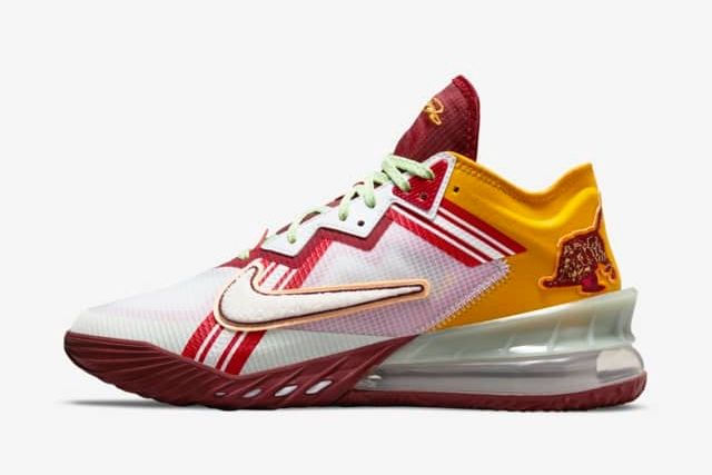 【スニダンで購入可】6/23発売 MIMI PLANGE × NIKE LEBRON 18 LOW "HIGHER LEARNING" 抽選/定価/販売店舗まとめ 3枚目