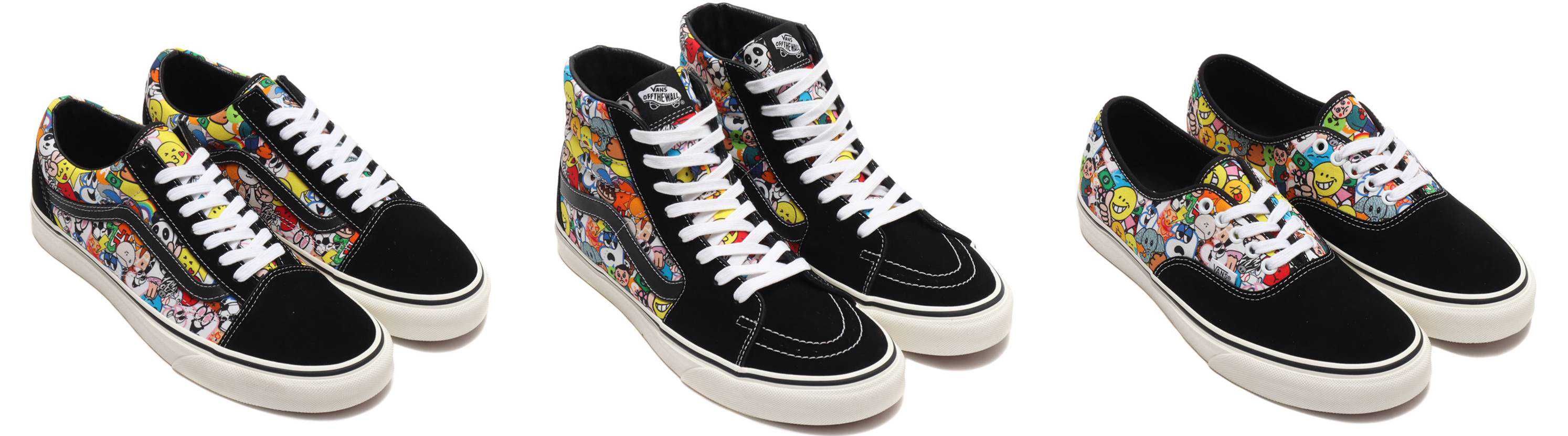 【スニダンで購入可】6/24発売 VANS EMOJI COLLECTION 3TYPE  抽選/定価/販売店舗まとめ 6枚目