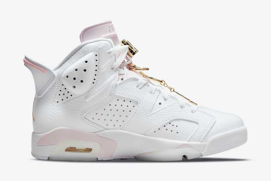 【スニダンで購入可】7/1発売 NIKE WMNS AIR JORDAN 6 "GOLD HOOPS" 抽選/定価/販売店舗まとめ 4枚目
