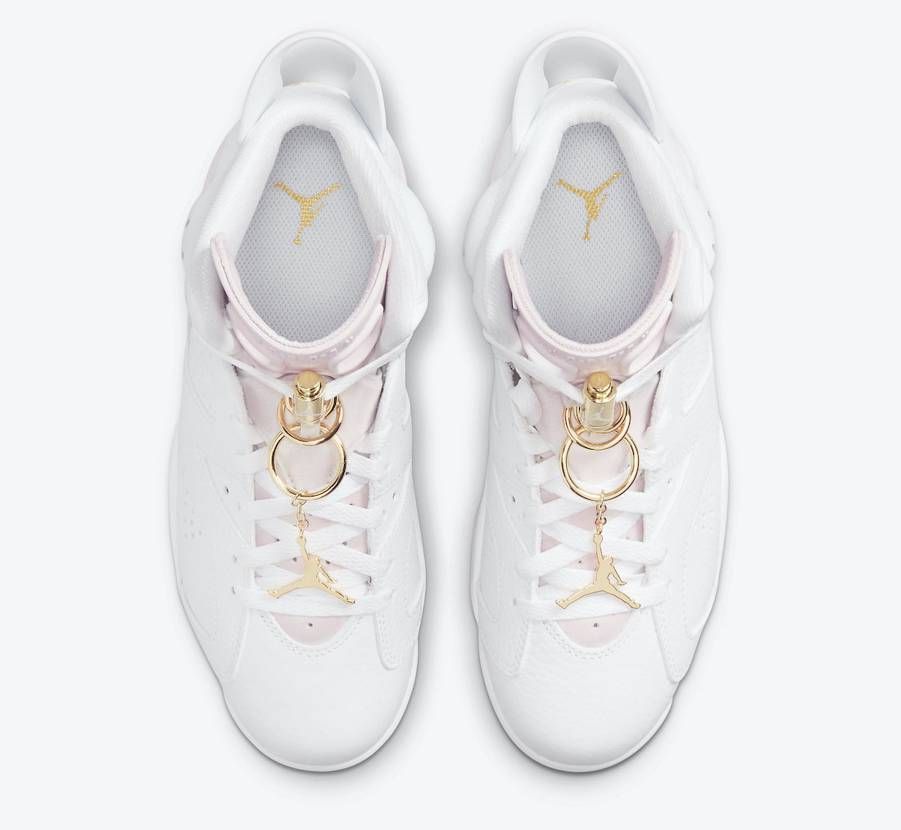 【スニダンで購入可】7/1発売 NIKE WMNS AIR JORDAN 6 "GOLD HOOPS" 抽選/定価/販売店舗まとめ 5枚目