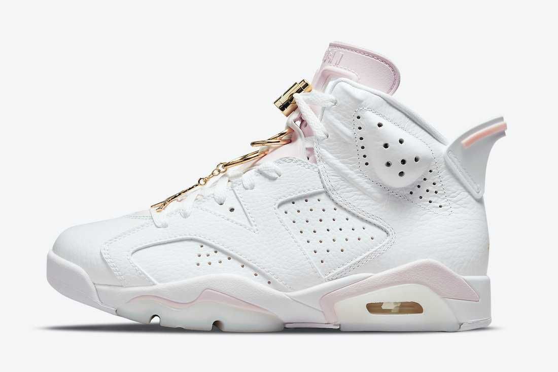 【スニダンで購入可】7/1発売 NIKE WMNS AIR JORDAN 6 "GOLD HOOPS" 抽選/定価/販売店舗まとめ 3枚目