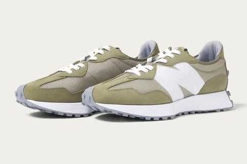 【スニダンで購入可】6/19発売 BEAUTY&YOUTH × NEW BALANCE MS327 CS1 "OLIVE" 抽選/定価/販売店舗まとめ 3枚目