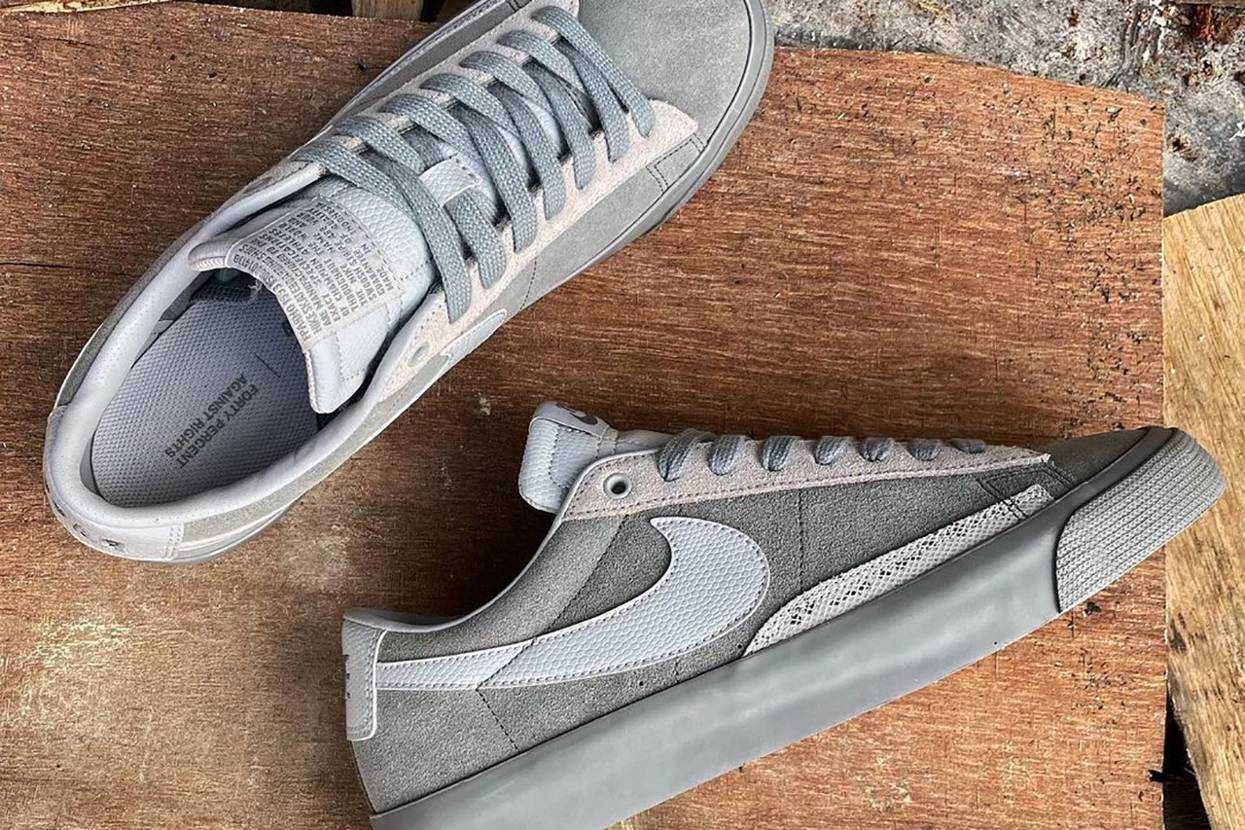 【リーク】 FORTY PERCENT AGAINST RIGHTS × NIKE SB BLAZER LOW "GRAY" 抽選/定価/販売店舗まとめ