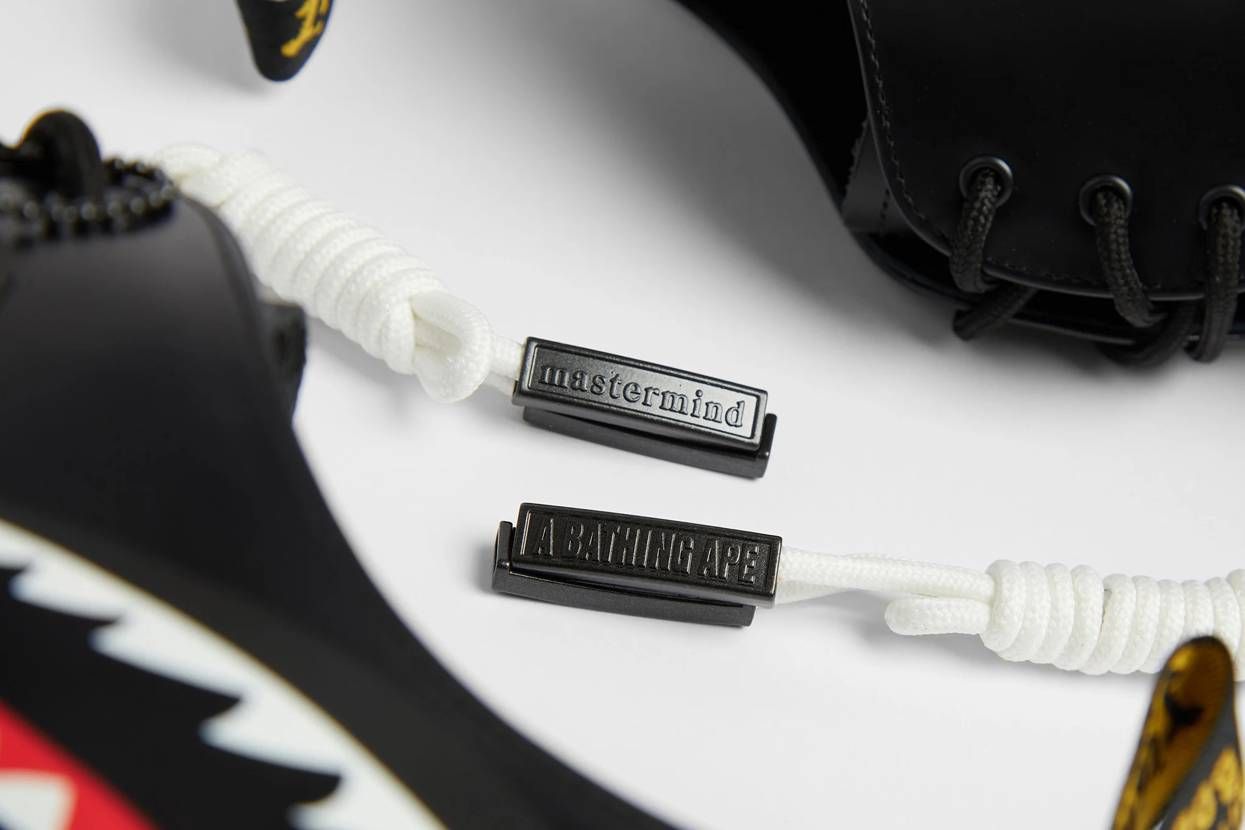 【スニダンで購入可】6/26発売 A BATHING APEⓇ × mastermind JAPAN × Dr. Martens 3 HOLE SHOES 抽選/定価/販売店舗まとめ 6枚目