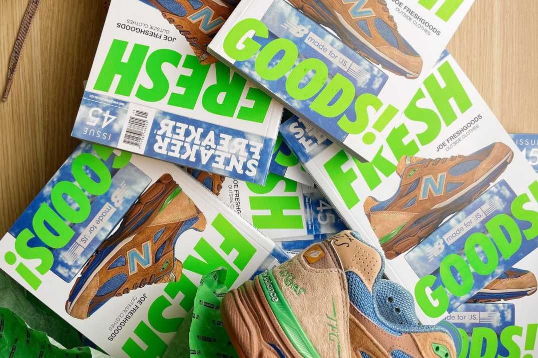 【リーク】JOE FRESHGOODS × NEW BALANCE 990V3 "OUTSIDE CLOTHES" 抽選/定価/販売店舗まとめ
