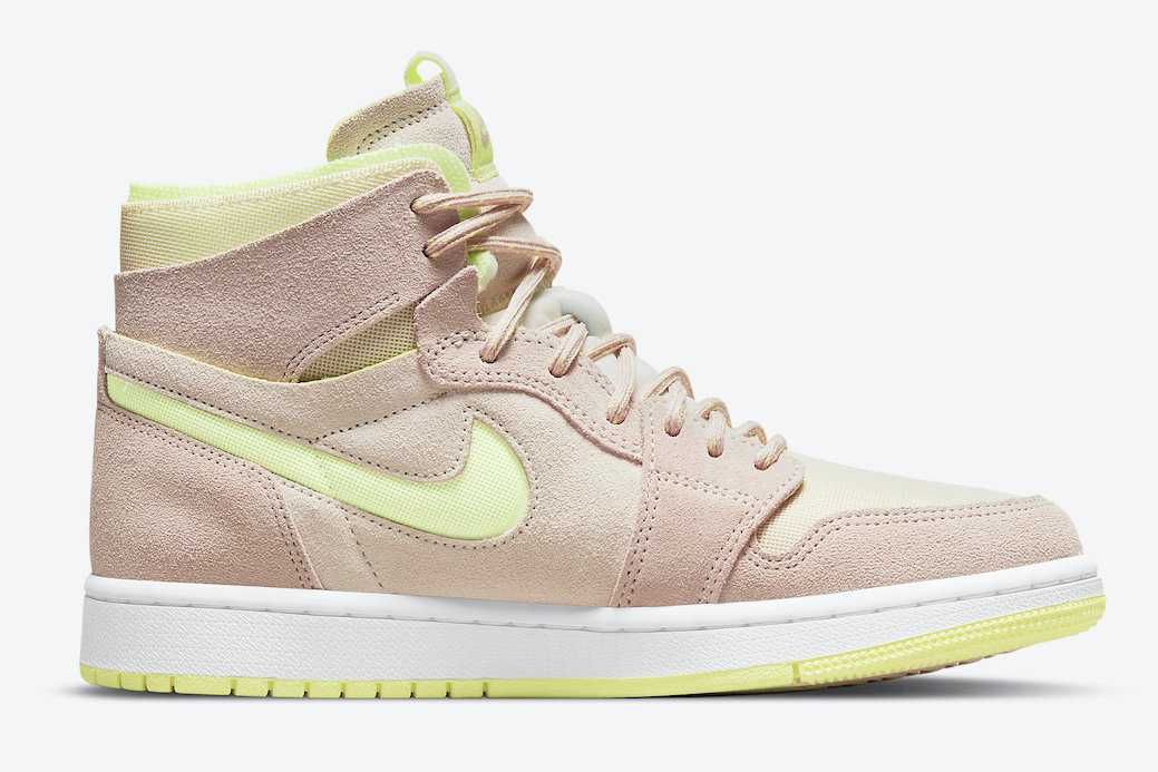 【スニダンで購入可】7/1発売NIKE WMNS AIR JORDAN 1 ZOOM COMFORT "LEOMN TWIST" 抽選/定価/販売店舗まとめ 4枚目