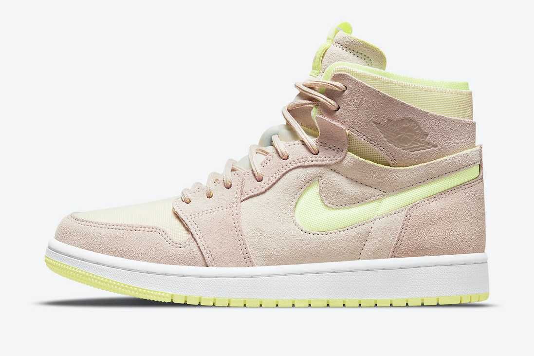 【スニダンで購入可】7/1発売NIKE WMNS AIR JORDAN 1 ZOOM COMFORT "LEOMN TWIST" 抽選/定価/販売店舗まとめ 3枚目