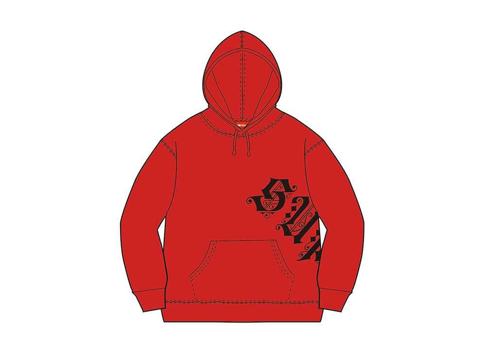 English Wrap Hooded Sweatshirt 