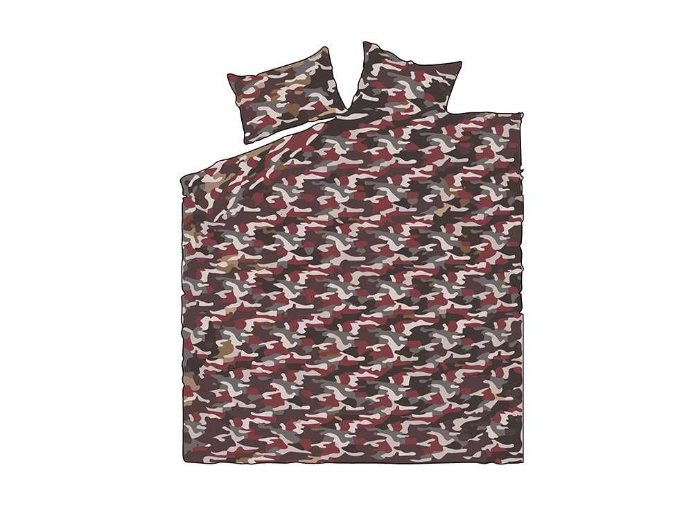 Supreme Logo Camo Duvet + Pillow Set