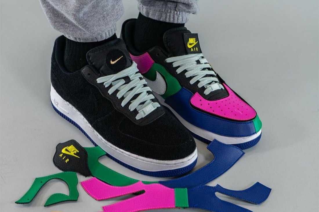 【リーク】NIKE AIR FORCE 1 1/1 "BLACK MULTI" 抽選/定価/販売店舗まとめ 3枚目