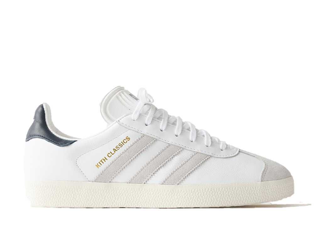 KITH CLASSICS PROGRAM FOR adidas GAZELLE "WHITE/COLLEGIATE BLUE/GOLD"