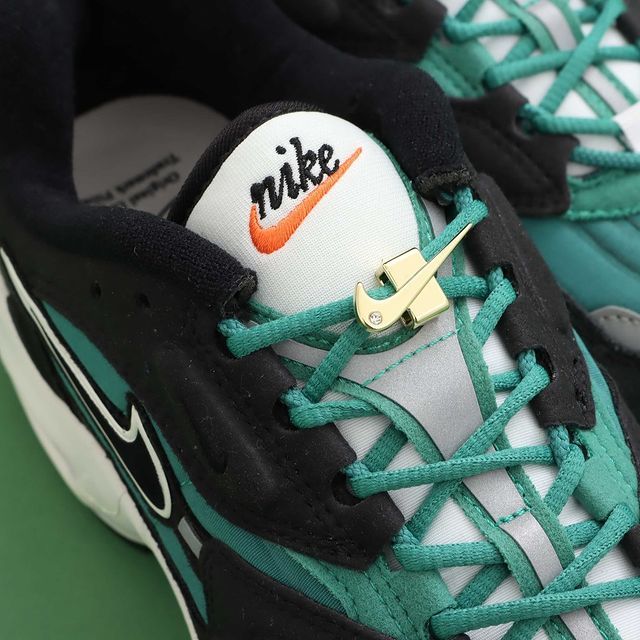 【スニダンで購入可】7/1発売 NIKE AIR MAX 96 2 SE FIRST USE "PINE GREEN/BLACK-WHITE/SAIL" 抽選/定価/販売店舗まとめ 2枚目