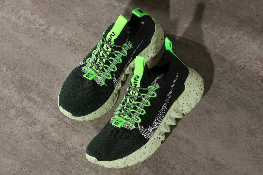 【スニダンで購入可】7/1発売 NIKE SPACE HIPPIE 01  2COLORS 抽選/定価/販売店舗まとめ 2枚目