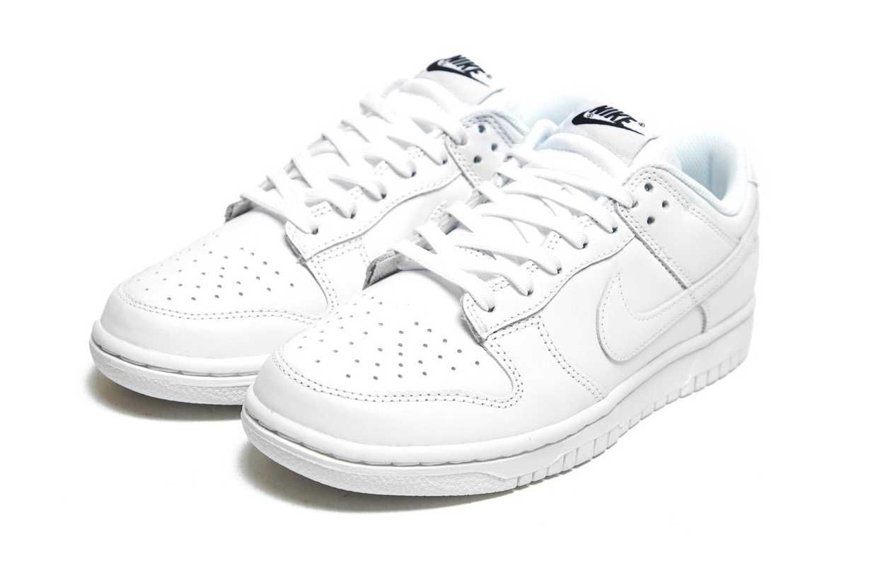 【販売リンクあり】7/9発売 Nike WMNS Dunk Low "Triple White" 抽選/定価/販売店舗まとめ 8枚目