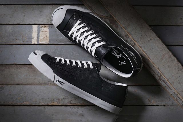 【スニダンで購入可】7/21発売 DENHAM × CONVERSE LEATHER JACK PURCELL "RH / DH"  抽選/定価/販売店舗まとめ 2枚目