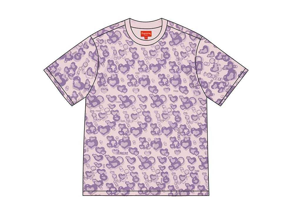 Supreme Jacquard Bubble Hearts Top Pink を買うならスニーカーダンク