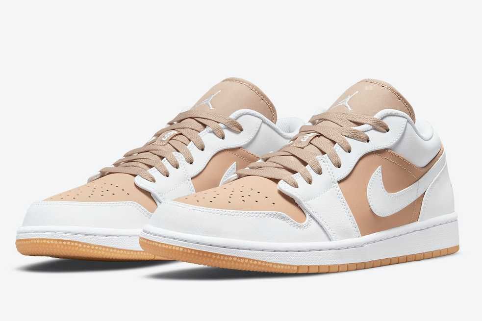 【リーク】NIKE AIR JORDAN 1 LOW "WHITE/TAN" 抽選/定価/販売店舗まとめ