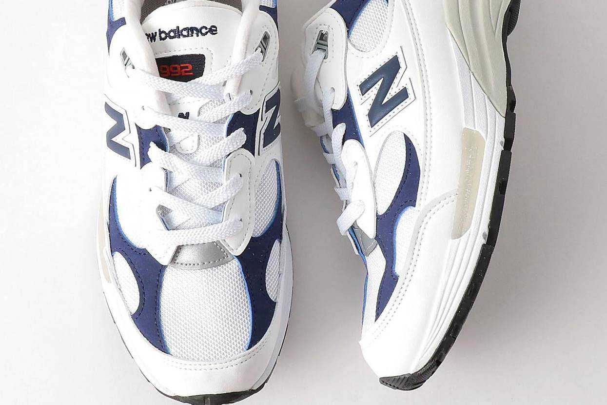 【スニダンで購入可】7/15発売 NEW BALANCE M992EC USA "WHITE NAVY"　抽選/定価/販売店舗まとめ 3枚目