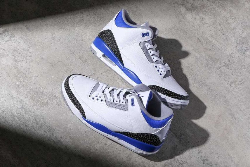 【スニダンで購入可】7/10・7/12発売 NIKE AIR JORDAN 3 "RACER BLUE" 抽選/定価/販売店舗まとめ
