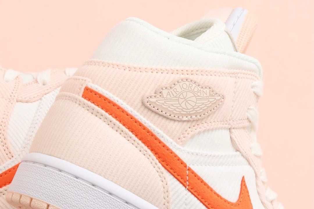 【スニダンで購入可】7/8発売 NIKE WMNS AIR JORDAN 1 MID "CORDUROY" 抽選/定価/販売店舗まとめ 3枚目
