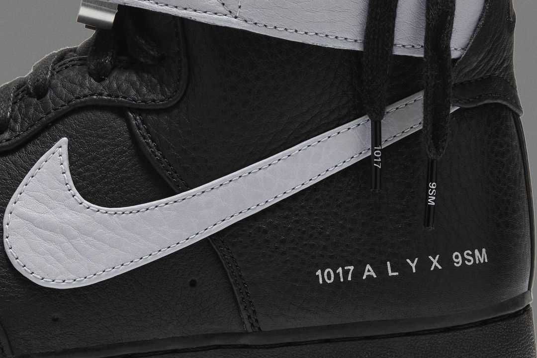 【スニダンで購入可】7/9発売 ALYX MATTHEW M WILLIAMS × NIKE AIR FORCE 1 HIGH 2COLORS 抽選/定価/販売店舗まとめ 5枚目