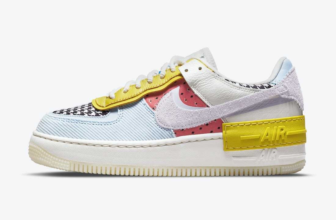 【リーク】NIKE AIR FORCE 1 SHADOW "MIX PATTERNS AND TEXTURES" 抽選/定価/発売店舗まとめ 3枚目