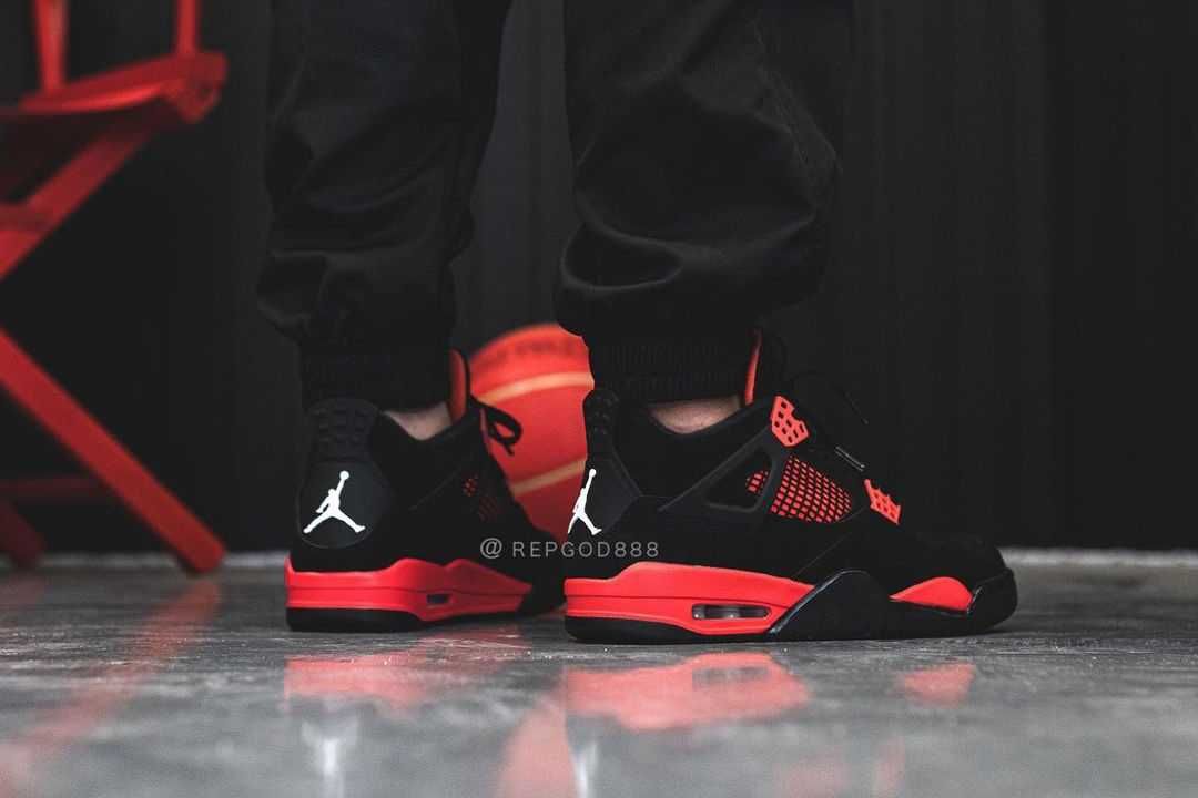 【スニダンで購入可】1/31発売 Nike Air Jordan 4 "Red Thunder/Crimson" 定価/販売店舗まとめ 25枚目