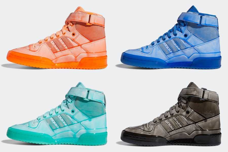 【スニダンで購入可】9/11・10/2・11/11・11/12発売 Jeremy Scott adidas originals forum dipped 4colors 抽選/定価/販売店舗まとめ 5枚目