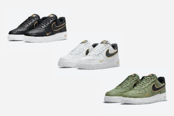 【スニダンで購入可】NIKE AIR FORCE 1 LOW "DOUBLE SWOOSH" 3COLOR 抽選/定価/販売店舗まとめ