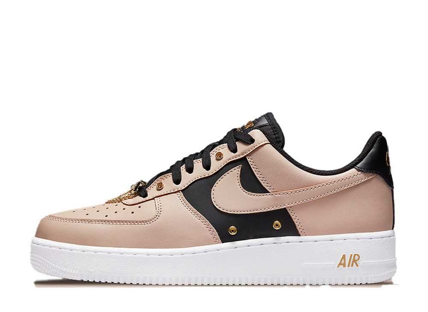 NIKE AIR FORCE 1 LOW METALLIC GOLD HARDWARE