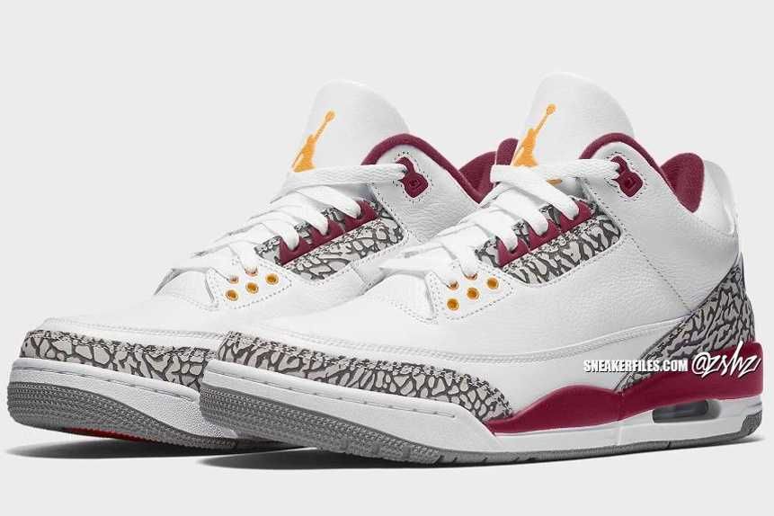 【リーク】NIKE AIR JORDAN 3 "CARDINAL" 抽選/定価/販売店舗まとめ